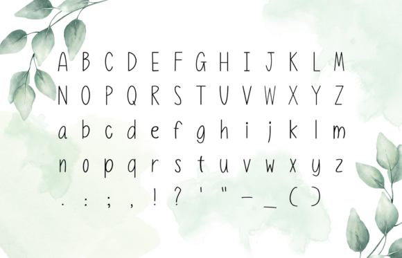 Cactus Flower Font - Preview 1