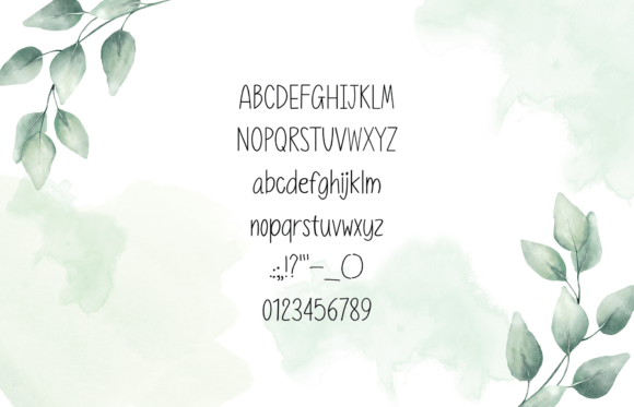 Cactus Flower Font - Preview 2