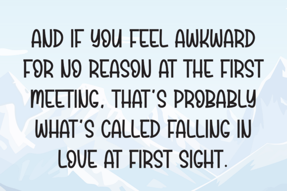 Cheese Dumplings Font - Preview 5