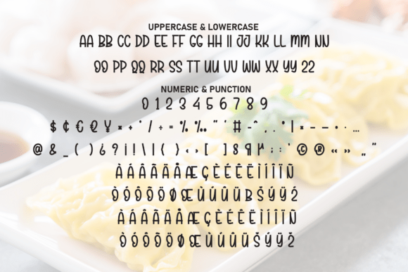 Cheese Dumplings Font - Preview 6