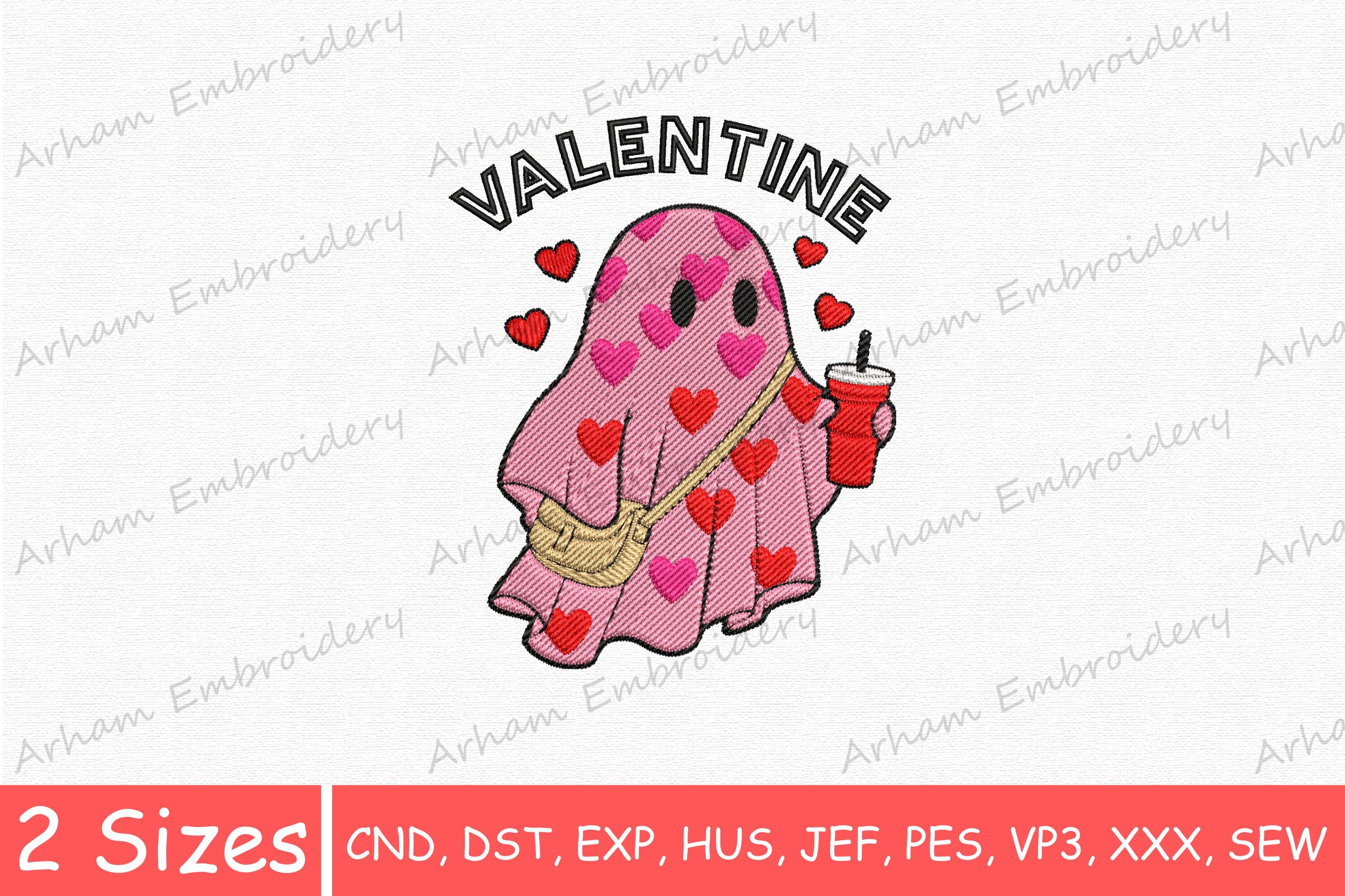 Cute Valentine Ghost