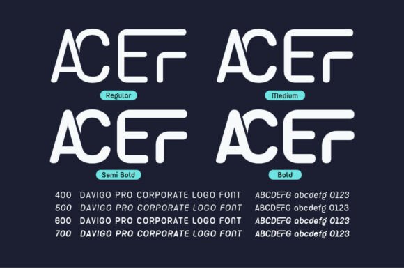 Davigo Pro Font - Preview 2