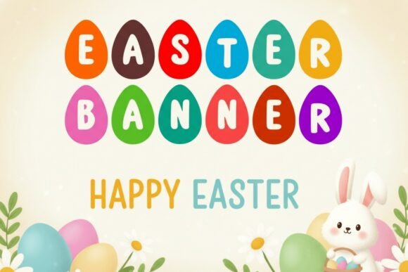 Easter Banner Font - Preview 1