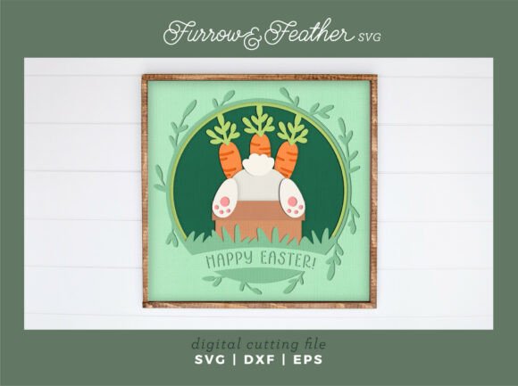 Easter 3D SVG Cut Files for Paper Crafts - Creative Fabrica