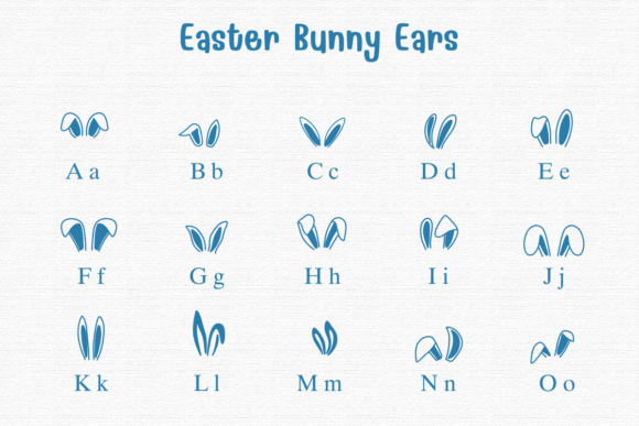 Easter Bunny Ears Font - Preview 1