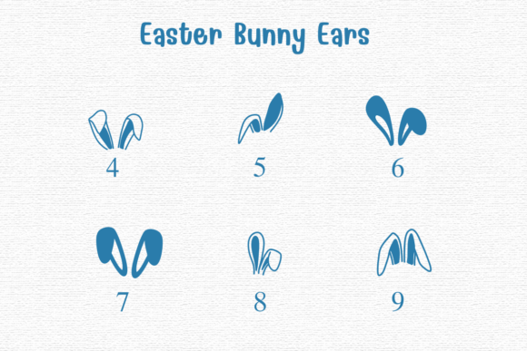 Easter Bunny Ears Font - Preview 3