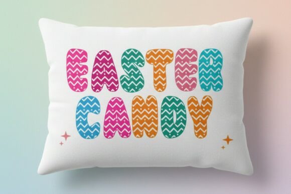 Easter Candy Font - Preview 1
