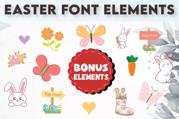 Easter Font - Preview 4