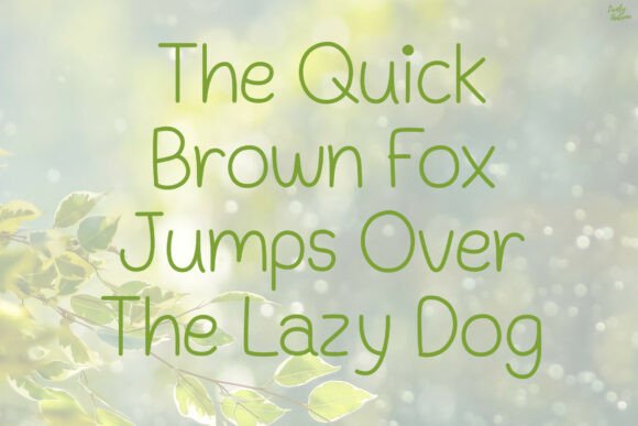 Fresh Notes Font - Preview 3