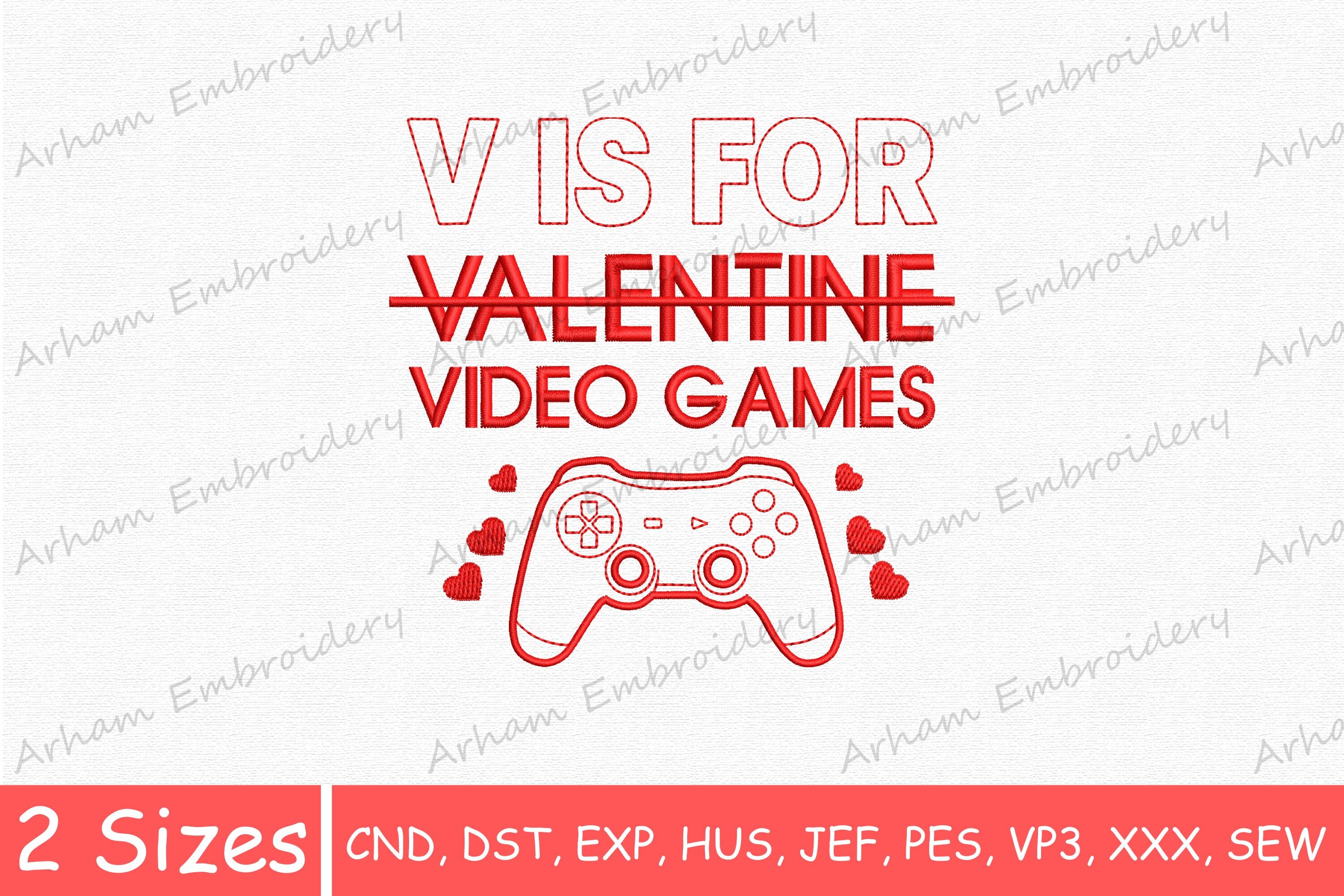 Funny V is for Video Games