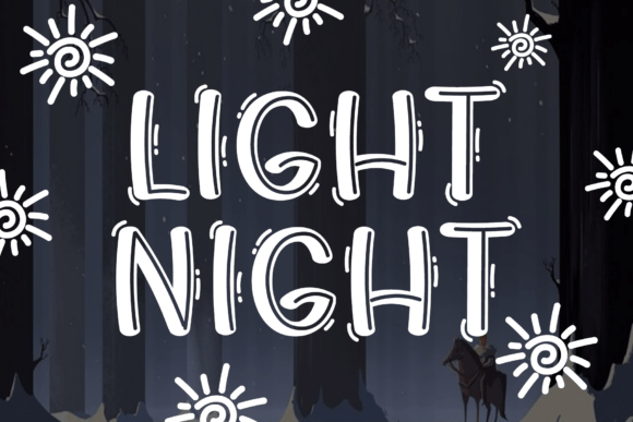 Holiday Schools Font PNG with transparent background - Preview 1