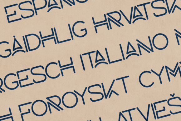Inertia Matte Edition Font PNG with transparent background - Preview 2