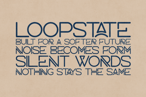 Inertia Matte Edition Font PNG with transparent background - Preview 3
