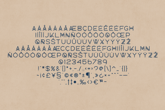 Inertia Matte Edition Font PNG with transparent background - Preview 4