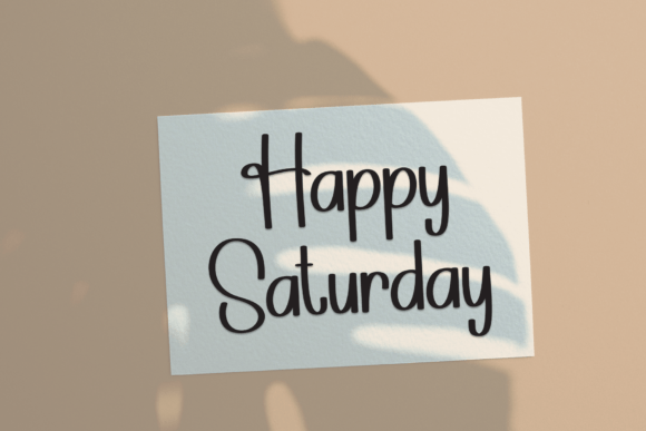 Journaly Font font preview - 2
