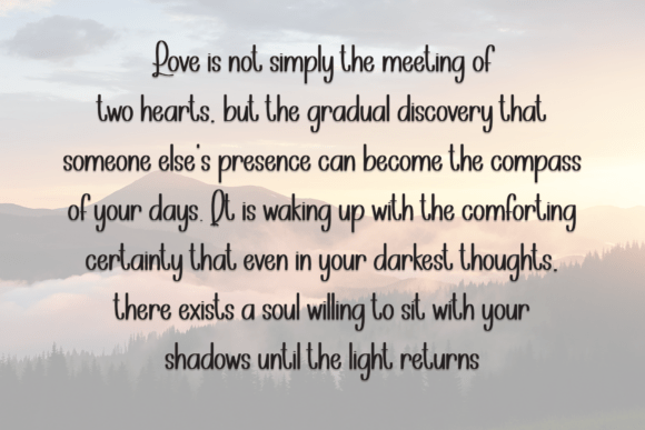 Journaly Font font preview - 5