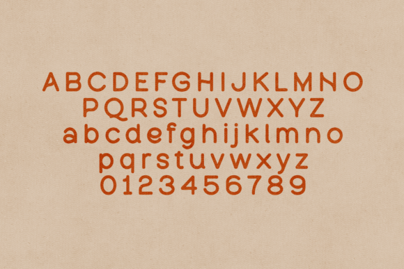 Luminova Rust Edition Font PNG with transparent background - Preview 1