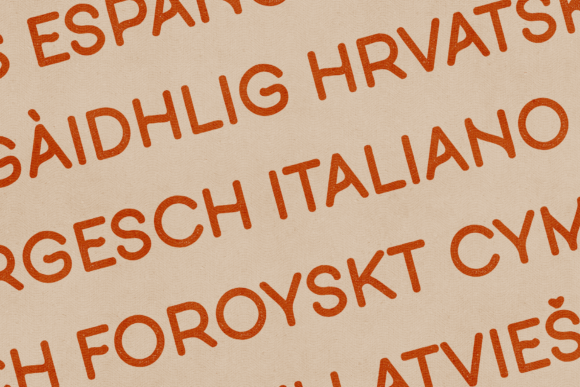 Luminova Rust Edition Font PNG with transparent background - Preview 2