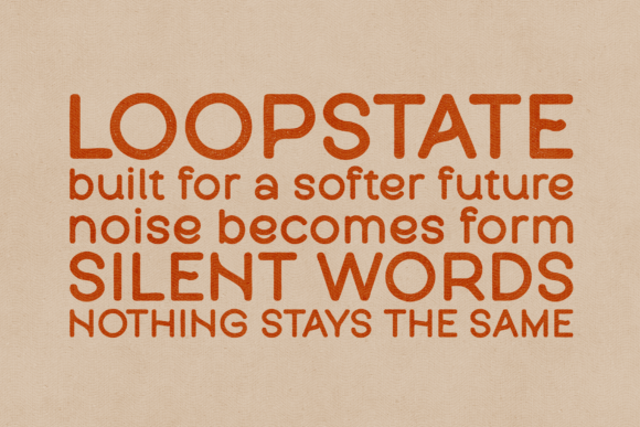 Luminova Rust Edition Font PNG with transparent background - Preview 3