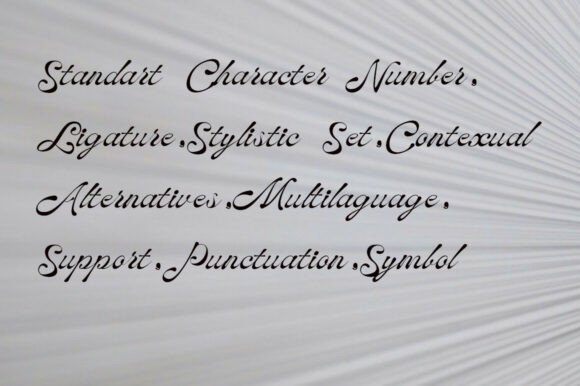 Mellosta Font PNG with transparent background - Preview 6