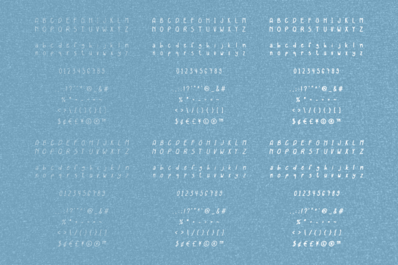 Mori Handwritten Font PNG with transparent background - Preview 2