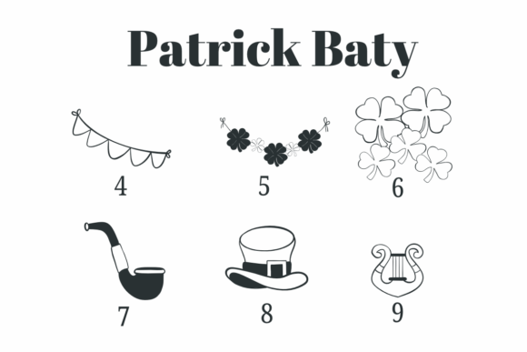 Patrick Baty Font PNG with transparent background - Preview 3
