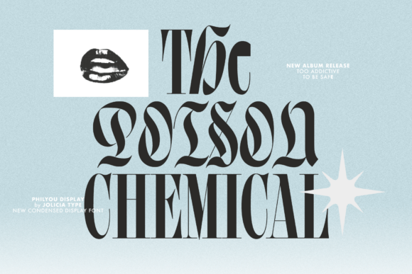 Philyou Display Font PNG with transparent background - Preview 1