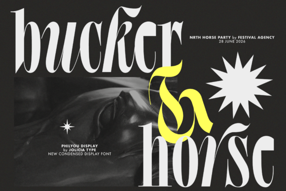 Philyou Display Font PNG with transparent background - Preview 2