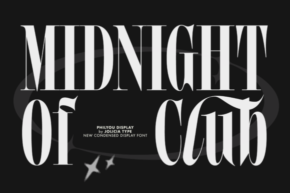 Philyou Display Font PNG with transparent background - Preview 5