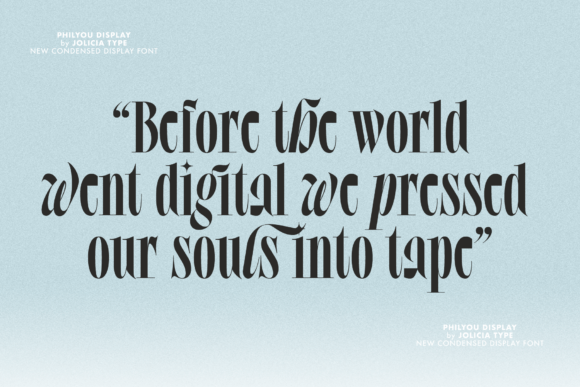 Philyou Display Font PNG with transparent background - Preview 6