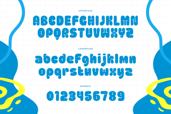 Piney Font PNG with transparent background - Preview 1