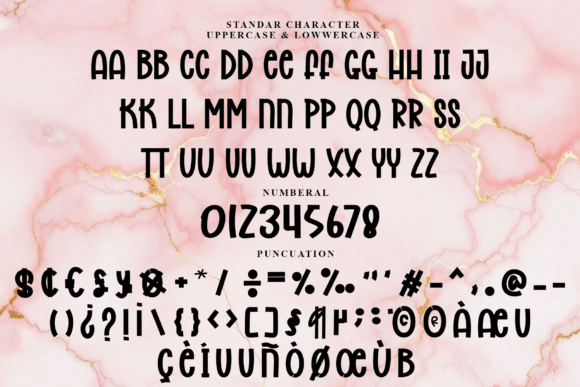 Pinky Planner Font PNG with transparent background - Preview 4