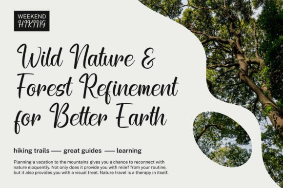 Rocky Mountain Font PNG with transparent background - Preview 2