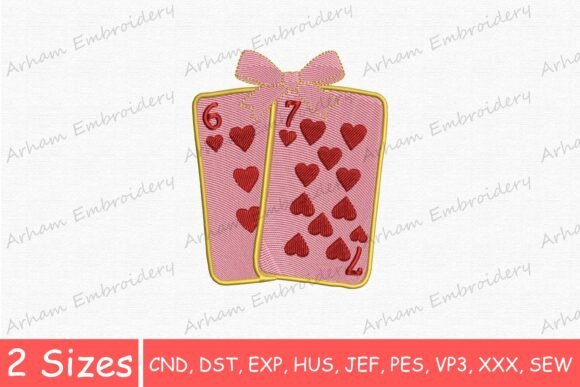 Romantic Playing Love Cards