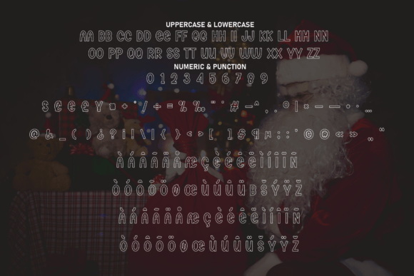 Santalight Font PNG with transparent background - Preview 6