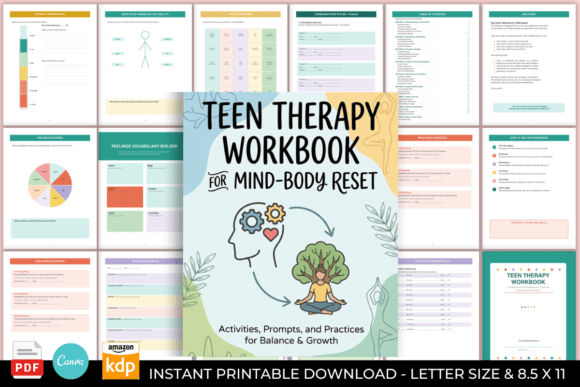Teen Therapy Workbook
