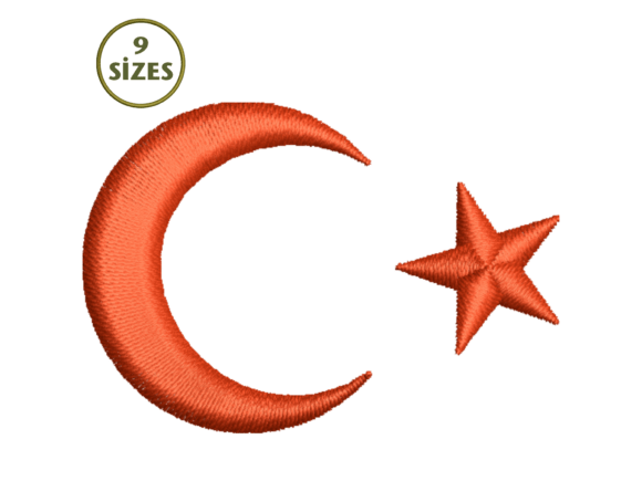 Turkish Flag Design (Digital Download)