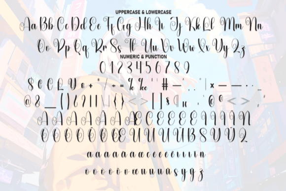 Anime Font - Preview 6