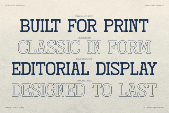 Availo Ledger Font - Preview 2