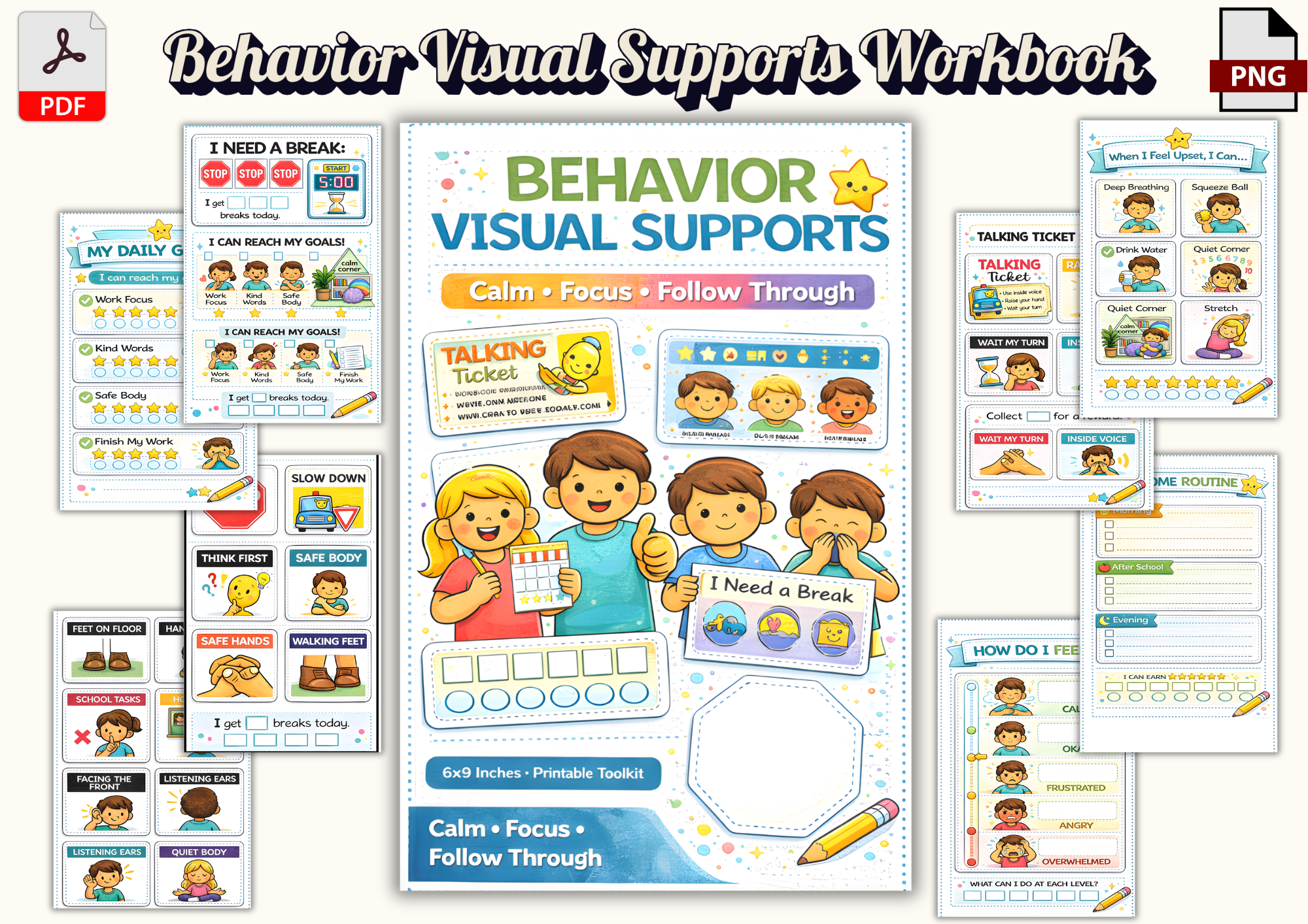 Behavior Visual Supports Workbook