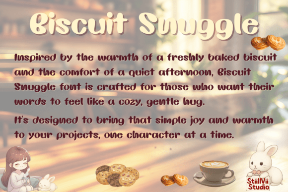 Biscuit Snuggle Font - Preview 1