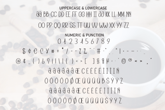 Black Coffee Font - Preview 6