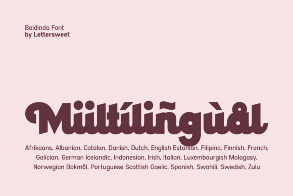Boldinda Font - Preview 3