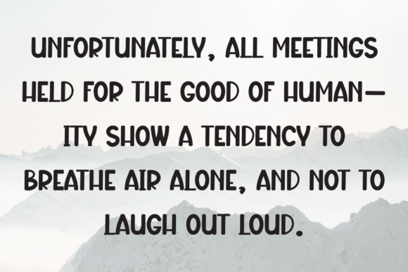 Bookmark Font - Preview 5