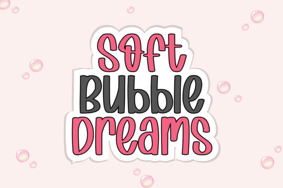 Bubbly Valentine Font - Preview 5