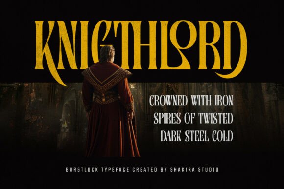 Burstlock Font - Preview 1