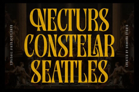 Burstlock Font - Preview 4