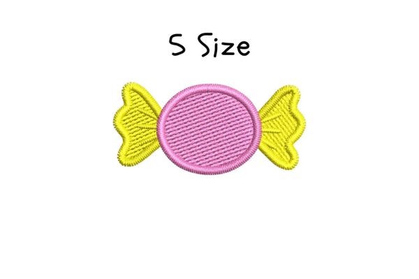 Candy Machine Embroidery Design