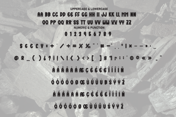 Charcoal Font - Preview 6