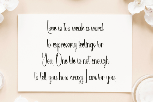 Chunky Valentine Font PNG with transparent background - Preview 1